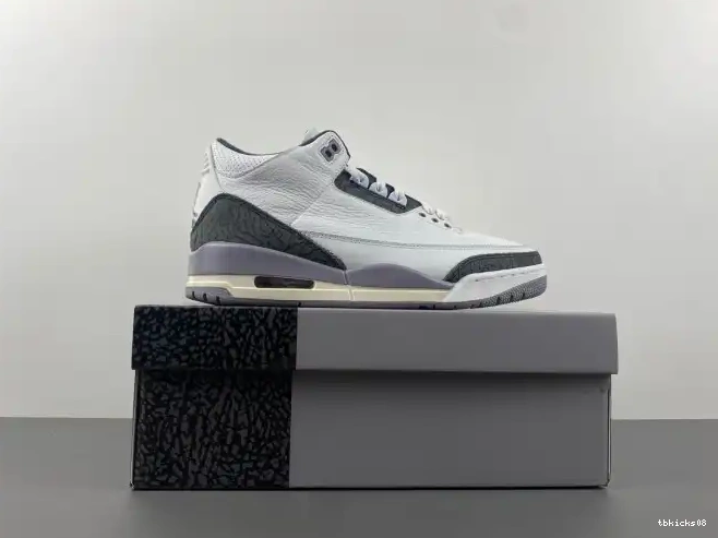 Cheap TBkick 3 Grey Air Cement Jordan CT8532-106 0614